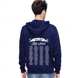 Leavers Hoodie Classic 23 List Banner Design Stars & Stripes Hoodie